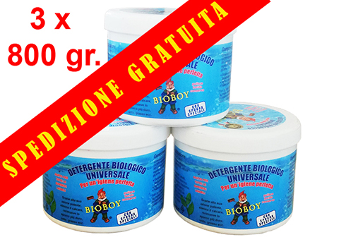3 x Bioboy 800 gr.